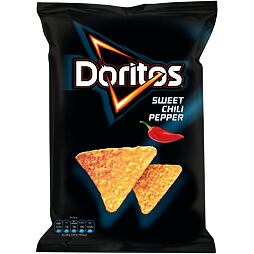 Doritos sweet chilli pepper corn tortilla chips 125 g