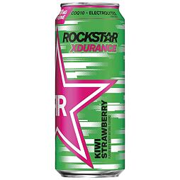 Rockstar XDurance energetický nápoj s příchutí kiwi a jahody 473 ml