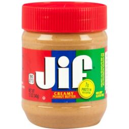 Jif creamy peanut butter 340 g