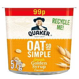 Quaker Oat So Simple instant golden syrup oatmeal 57 g PM