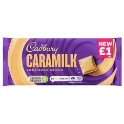 Cadbury Caramilk bílá čokoláda s karamelizovaným sušeným mlékem 80 g PM