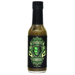 Hellfire Devil's Blend pálivá omáčka s papričkami Green Reaper a Habanero 148 ml