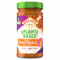 Patak's Plant Based tomato sauce with coconut and lentils 345 g
