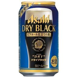 Asahi Super Dry černé japonské pivo 5,5 % 350 ml