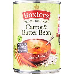 Baxters zeleninová polévka s mrkví a máslovými fazolemi 400 g