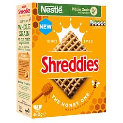 Nestlé Honey Shreddies honey cereal pillows 460 g