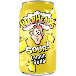 Warheads lemon carbonated soda 355 ml