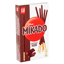 LU Mikado tyčinky v polevě z hořké čokolády 75 g