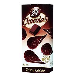 Chocola's lupínky z hořké belgické čokolády 80 g