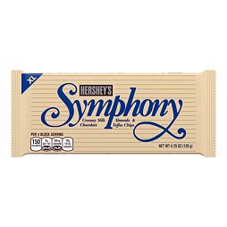 Hershey's Symphony milk chocolate with almonds and toffee pieces 120 g