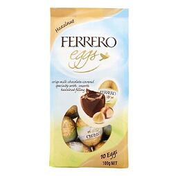Ferrero Rocher vajíčka z mléčné čokolády s lískovými ořechy a krémovou náplní 100 g