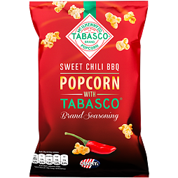 Tabasco popcorn s příchutí BBQ omáčky 90 g