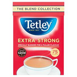 Tetley extra strong black tea 75 pcs 237 g