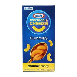 Kraft Mac and Cheese žvýkací bonbony ve tvaru těstovin 160 g