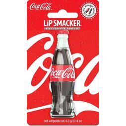 Lip Smacker Coca-Cola balzám na rty v lahvičce s příchutí Coca Coly 4 g