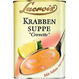 Lacroix smetanová polévka s krevetami s krabí příchutí 400 ml