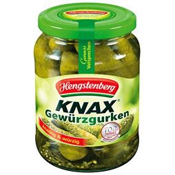 Hengstenberg pickled pickles in spicy pickle 670 g