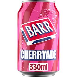 Barr carbonated drink with cherry flavor 330 ml
