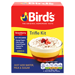 Bird's instant dessert trifle with strawberry flavor 141 g