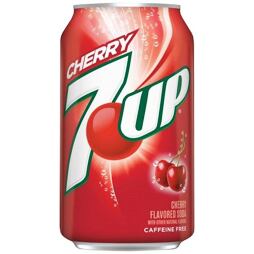 7 Up cherry soft drink 355 ml