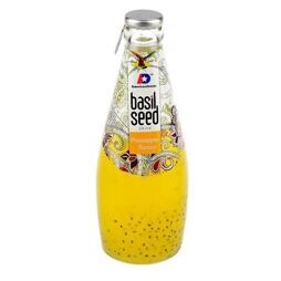 Basil Seed nápoj se semínky bazalky a příchutí ananasu 290 ml