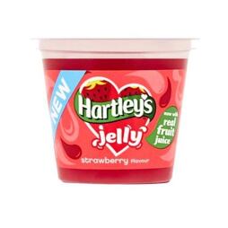 Hartley's strawberry jelly 125 g