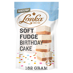 Lonka nougat with birthday cake flavor 182 g