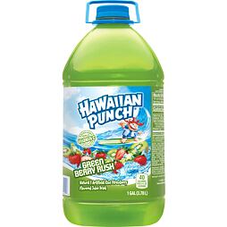 Hawaiian Punch Green Berry Rush drink with strawberry and kiwi flavor 3.79 l