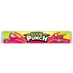 Sour Punch kyselé žvýkací pendreky s příchutí jahod 57 g