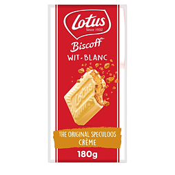 Lotus Biscoff white chocolate with cookie-flavored filling 180 g