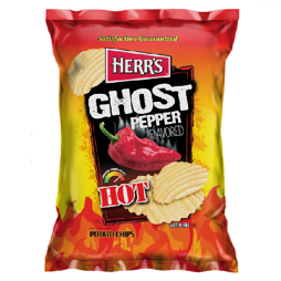 Herr's Ghost chilli pepper potato crisps 170 g