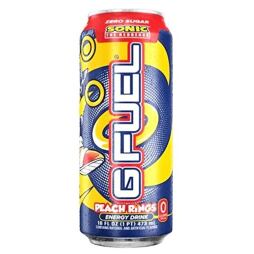 G FUEL Sonic Peach Rings energetický nápoj s příchutí broskve 473 ml