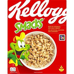 Kellogg's Smacks cereal wheat popcorn 330 g