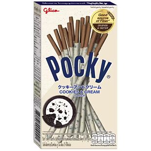 Pocky bars TH with cookies and cream flavored glaze 41 g