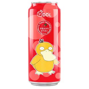 QDOL Pokémon Psyduck sycená limonáda s příchutí jahody 500 ml