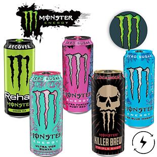 Energetická pecka s Monster Energy