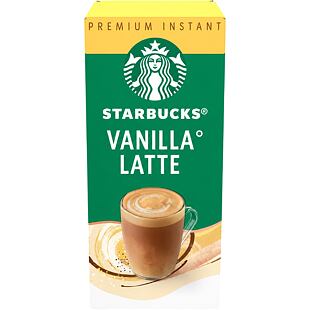 Starbucks Vanilla-Flavored Instant Latte, 5 x 21.6 g