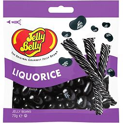 Jelly Belly Jelly Beans chewing candies with licorice flavor 70 g