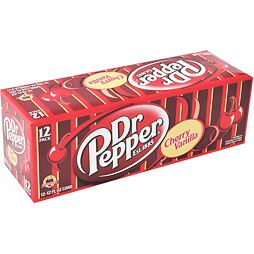 Dr Pepper Cherry Vanilla 355 ml Celé Balení 12 ks