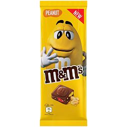 M&M's Peanut Milk Chocolate Bar With Minis 165 g
