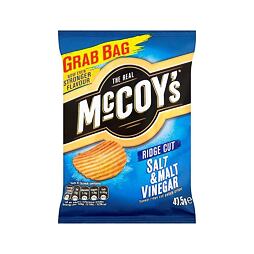 McCoy's chipsy s příchutí soli a octa 47,5 g