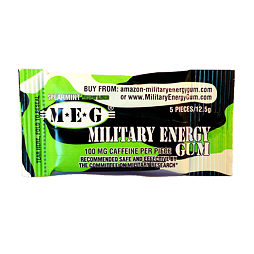 Military Energy Gum Spearmint 12,5 g