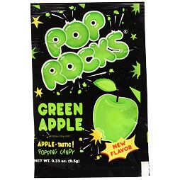 Pop Rocks bursting candies with green apple flavor 9.5 g