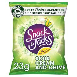 Snack a Jacks Sour Cream and Chive 23 g