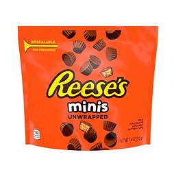 Reese's mini čokoládové košíčky plněné arašídovým máslem 215 g