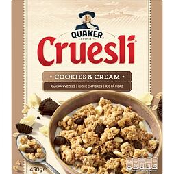 Quaker cookies & cream muesli 450 g