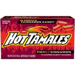 Hot Tamales žvýkací bonbony s příchutí skořice 141 g