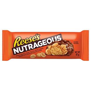 Reese's Bar with peanuts, peanut butter and caramel with chocolate flavor coating 47 g