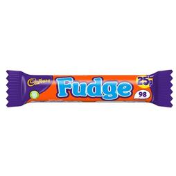 Cadbury Fudge caramel milk chocolate bar 22 g PM