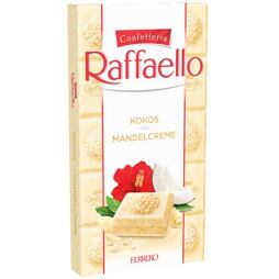Raffaello bílá čokoláda plněná kokosem a mandlovým krémem 90 g